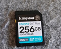 金士頓（Kingston）256GB SD存儲卡 U3 V30 相機內存卡 高速sd卡大卡 4K超高清拍攝 讀速200MB/s 寫(xiě)速160MB/s 曬單實(shí)拍圖