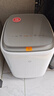 米家小米內衣迷你嬰兒洗衣機小型洗烘一體 全自動(dòng)高溫煮洗除菌去血漬內衣褲洗衣機XHQB05MJ101W 曬單實(shí)拍圖