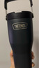 膳魔師（THERMOS）保溫杯拎拎杯860ml男女兒童吸管水杯子中秋國慶節禮物TSKP-BK 曬單實(shí)拍圖