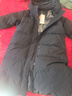 斯凱奇冬季羽絨服女中長(cháng)款保暖連帽防潑水面包外套P423W126 曬單實(shí)拍圖