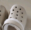 ECAC手術(shù)室醫用棉拖鞋女款秋冬季2025新款保暖內膽加絨護士洞洞鞋冬天 白色【手術(shù)室拖鞋】可拆卸可機洗 37 -38（標準尺碼） 曬單實(shí)拍圖