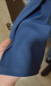 徽昂運動(dòng)套裝女瑜伽服套裝跑步健身服速干衣胸墊t恤拼接短袖長(cháng)褲藍L 曬單實(shí)拍圖