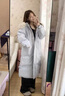 億梵莎棉服女2025新款冬季韓系寬松棉衣中長(cháng)款羽棉襖絨服女超好看潮外套 奶藍色 均碼 （可聯(lián)系客服備注碼數） 曬單實(shí)拍圖