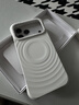CASETIFY 純色波漾手機殼 MagSafe兼容 硅膠手機殼 適用于蘋(píng)果iPhone17/16/15 Air/Plus/Pro/Max手機保護殼 礫石白Magsafe iPhone17 Pro M 曬單實(shí)拍圖