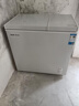 奧克斯雙溫冰柜家用小型雙箱冷柜 冷藏冷凍兩用柜雙門(mén)商用大容量臥式冷柜節能省電 【節能低噪】可囤360斤肉丨 179L 【雙溫分儲】 曬單實(shí)拍圖