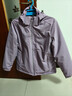 皮爾卡丹（pierre cardin）輕奢高檔沖鋒外套女冬季新款加絨加厚中年短款戶(hù)外運動(dòng)跑步開(kāi)衫潮 香芋紫 【單外套】 加絨 XL (110-125斤) 曬單實(shí)拍圖