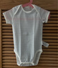 優(yōu)衣庫嬰幼兒寶寶網(wǎng)眼包臀衣短袖1件裝衣服連體衣473603 473604 473603/60淺藍色 90cm 曬單實(shí)拍圖