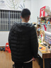 雪中飛輕薄羽絨服男士春秋冬御寒保暖羽絨衣防風(fēng)時(shí)尚潮流連帽純色外套 曬單實(shí)拍圖