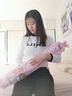 趣木也卡通長(cháng)條熱水袋注水暖水袋暖手暖腳暖床神器女生睡覺(jué)夾腿抱枕孕婦 大號哈士奇HZ長(cháng)條熱水袋抱枕【可拆洗+加長(cháng)灌水款】 大號72cm【注水量1500ML】 曬單實(shí)拍圖