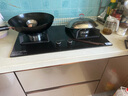 美的（Midea）【國家補貼立減20%】燃氣灶天然氣 家用5.2kW猛火灶臺嵌兩用  64%熱效率 可調節底盤(pán) Q325-M 升級 曬單實(shí)拍圖
