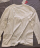 京東京造【10A抗菌T】長(cháng)袖t恤男衛衣打底衫衣服白小T男裝 白色 2XL 曬單實(shí)拍圖