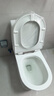 惠達(dá)（HUIDA）抽水馬桶家用大沖力節(jié)水虹吸式衛(wèi)生間坐便器HDC6218NA 305坑距 曬單實(shí)拍圖