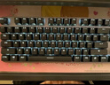 羅技（Logitech）K845 機(jī)械鍵盤 有線鍵盤 游戲辦公鍵盤 104鍵 全尺寸 單光 黑色 TTC軸 茶軸 曬單實(shí)拍圖