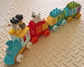 樂高（LEGO）積木拼裝得寶10954 數(shù)字火車大顆粒積木桌兒童玩具中秋節(jié)禮物 曬單實(shí)拍圖