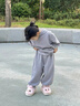 語(yǔ)嬉兒童棉拖鞋冬季男童女童室內家居防滑保暖包跟毛毛絨小孩寶寶棉鞋 粉色（包跟） 34 34/35碼(鞋內長(cháng)20CM適合腳長(cháng)19 曬單實(shí)拍圖