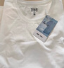 森馬（Semir）短袖t恤女短款合體顯瘦正肩內搭25夏涼感修身打底衫109325100001 曬單實(shí)拍圖