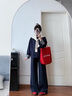 革曼孕婦裝秋季套裝2025新款韓版寬松大碼孕婦上衣褲子休閑兩件套秋冬 上衣+褲子 XL 曬單實(shí)拍圖