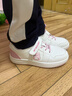 HELLO KITTY女童板鞋兒童小白鞋2025秋季新款小學(xué)生校園大童鞋子女孩運動(dòng)鞋 【美樂(lè )蒂】白/粉 【四季單里】 33 適合腳長(cháng)204-209mm 曬單實(shí)拍圖