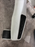惠尋電腦椅人體工學(xué)椅游戲電競椅人工力學(xué)宿舍學(xué)習椅午睡可躺辦公椅子 白框黑+腳踏【乳膠 升降腰托】 曬單實(shí)拍圖