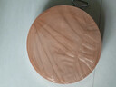 云南滇皂角樹(shù)木菜板防霉抗菌刀板實(shí)木整塊圓形菜墩商用加厚切菜板 皂角樹(shù)直徑30cm厚4cm(1人適用) 曬單實(shí)拍圖