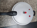雙喜高壓鍋燃氣電磁爐通用鋁家用直型壓力鍋防爆24CM/7.0L 曬單實(shí)拍圖