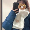 恒源祥珊瑚絨毛線(xiàn)圍巾手工編織送女友diy織線(xiàn)細毛線(xiàn)團寶寶絨柔軟絨絨線(xiàn) 珊瑚絨圍巾成品(備注顏色) 曬單實(shí)拍圖