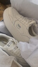 百麗（Belle）簡(jiǎn)約百搭小白鞋女2025秋新商場(chǎng)同款厚底增高休閑板鞋E7J1DCM5預售 米白色 35 曬單實(shí)拍圖