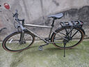 邦德·富士達公路自行車(chē)鋁架禧瑪諾7速男女式成人城市休閑越野跑車(chē)電鍍灰 曬單實(shí)拍圖