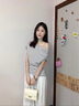 柏薩尼（PESASRIE）輕奢品牌包包女款2025新款小方包手提包單肩斜跨包情人節生日禮物 米白色【全國十倉/當次日達】 限定專(zhuān)柜禮盒包裝送女友送老婆 曬單實(shí)拍圖