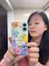 圣圖朗新款可愛(ài)小怪獸17蘋(píng)果16promax手機殼iphone14高級感15pro掛繩12可愛(ài)13卡通植絨硅膠8plus情侶全包 可愛(ài)五只怪獸撞色液態(tài)硅膠-【古董白】  iPhone 16 曬單實(shí)拍圖