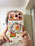 鯨咖適用蘋(píng)果17promax手機殼新款畫(huà)筆星星人iPhone17pro全包防摔17高級感帶長(cháng)短掛繩16pm網(wǎng)紅創(chuàng  )意支架 【畫(huà)筆-古董白】360°旋轉支架 iPhone 17 Pro Max 曬單實(shí)拍圖