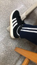 adidas「面包鞋」GRAND COURT BASE 00s休閑低幫板鞋男女阿迪達斯 黑色/白色/樹(shù)脂黃(推薦女生選小半碼)   44 曬單實(shí)拍圖