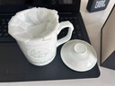 touchmiss陶瓷茶杯帶蓋玲瓏辦公室水杯子十二生肖茶水分離泡茶杯帶過(guò)濾 曬單實(shí)拍圖