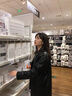 RHUDE FOG品牌女裝西裝皮衣外套女2025春秋新款假兩件高級感寬松休閑韓版 黑色 M 曬單實(shí)拍圖