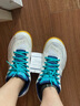 YONEX尤尼克斯羽毛球鞋yy入門(mén)級訓練減震動(dòng)力墊男女SHB101CR 白/藍42碼 曬單實(shí)拍圖