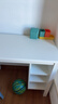 宜家（IKEA）BRUSALI 布魯薩里書(shū)桌90CM白色簡(jiǎn)約可收納現代北歐風(fēng) 白色書(shū)桌 曬單實(shí)拍圖