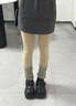 貓人【雙層光腿神器】女士打底褲襪女加絨加厚顯瘦肉色連褲襪絲襪冬季 曬單實拍圖