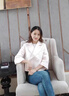 萬欣兒小個(gè)子短外套女2025秋冬新款韓版上衣時(shí)尚七分袖百搭小西裝潮 杏色 XL 96-111斤 曬單實(shí)拍圖