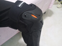 摩多狼（MOTOWOLF）摩托車(chē)防風(fēng)防摔護膝護肘四件騎車(chē)電動(dòng)車(chē)護腿四季騎行男女全套裝備 曬單實(shí)拍圖