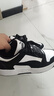 彪馬（PUMA）男女同款經(jīng)典休閑透氣復古百搭潮流板鞋 REBOUND 370539 黑色-白-01 40 曬單實(shí)拍圖