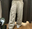 優(yōu)衣庫女裝保暖休閑長(cháng)褲/休閑褲褲子25秋冬新款479402 30 淺米色 S /155/64A 曬單實(shí)拍圖