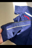 AETEL防靜電工作服套裝男夏短袖勞保服電焊汽修工程服定制 藏藍175 曬單實(shí)拍圖