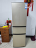 海爾（Haier）冰箱三開(kāi)門(mén)大容量冷藏冷凍小型租房家用219升三門(mén)電冰箱 219升三門(mén)直冷節能丨007軟冷凍 曬單實(shí)拍圖