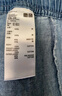 優(yōu)衣庫女裝棉質(zhì)牛仔舒適九分褲/水洗產(chǎn)品休閑百搭478995 473801 478995/67海藍(lán)色 M 曬單實(shí)拍圖