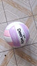 德?tīng)柣蒈浭?號排球中考標準初中學(xué)生訓練專(zhuān)用少年男女沙灘比賽球 5號 【升級防爆工藝】-粉紫+贈品 曬單實(shí)拍圖