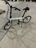 大行（DAHON）D6折疊自行車(chē)20英寸6速入門(mén)級折疊車(chē)成人學(xué)生通勤休閑單車(chē)KBC061 白色 曬單實(shí)拍圖