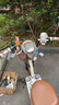 海伊朵電動(dòng)車(chē)后視鏡反光鏡子8mm通用電瓶車(chē)大視野倒車(chē)電車(chē)踏板觀(guān)后鏡三輪車(chē) 后視鏡圓鏡1對【送安裝工具+鏡座+防霧劑】 曬單實(shí)拍圖