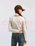 森馬（Semir）長(cháng)袖t恤女短款圖案插肩袖緊身春季美式撞色上衣107124101006 曬單實(shí)拍圖