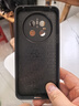 世詠（SHIYONG）適用華為mate70手機殼 mate70保護套鏡頭全包超薄防摔輕奢羊巴皮簡約創(chuàng)意國風小羊皮男女款 黑色 曬單實拍圖