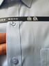 啄木鳥(niǎo)（TUCANO）襯衫男夏季短袖襯衣商務(wù)休閑純色百搭舒適上衣男裝 淺藍 3XL  曬單實(shí)拍圖